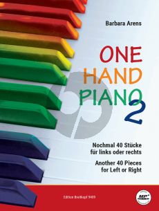 Arens One Hand Piano Book 2 (40 Pieces for Left or Right)