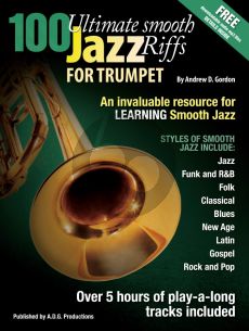 Gordon 100 Ultimate Smooth Jazz Grooves for Trumpet Book/mp3 files