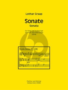 Graap Sonate für Flöte und Truhenorgel