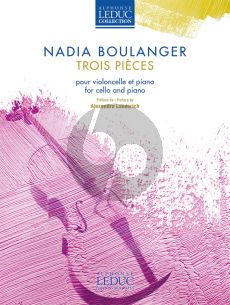 Boulanger 3 Pieces for Cello and Piano