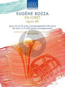 Bozza En Foret Op. 40 Horn in F and Piano (edited by Daniel Cantalanotti)