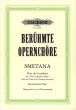 Smetana Chor der Landleute (aus die Verkaufte Braut) SATB-Klavier