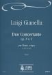 Gianella Duo Concertante Op. 2 No. 2 Flute and Harp (Score/Parts) (Anna Pasetti)