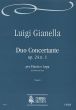 Gianella Duo Concertante Op. 24 No. 1 Flute and Harp (Score/Parts) (Anna Pasetti)