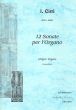 Cirri 12 Sonate per l'Organo Op.1 (man.) (Willem Poot)