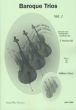 Baroque Trios Vol.1 for 3 Cellos (Arranged for 3 cellos by Willem Poot)