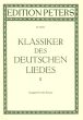 Klassiker des Deutschen Liedes Vol. 2 Hohe Stimme (Meisterlieder des 17 - 19 Jahrhundert) (Hans-Joachim Moser)