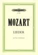 Mozart Lieder Auswahl Tiefe Stimme (Max Friedlaender)