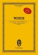 Weber Concerto No.1 f-minor Op.73 (WeV N.11) (Clarinet-Orchestra Study Score