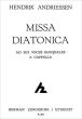 Andriessen Missa Diatonica for Mixed Choir 6 Voices Score