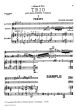 Poulenc Trio for Oboe, Bassoon and Piano Score and Parts