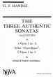 Handel 3 Authentic Sonatas for Oboe and Bc (edited by David Lasocki)