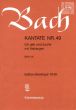 Bach Kantate No.49 BWV 49 - Ich geh und suche mit Verlangen (Deustch) (KA)