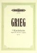 Grieg 7 Kinderlieder Op.61 Frauen- SSA oder Kinder Chor a Cappella
