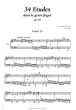 Reicha 34 Études dans le genre fugué op. 97 Cahier  2  : Livre 1 – Études 10 - 17 (Michael Bulley)