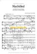 Schumann Nachtlied Op. 108 Gem Chor und Orchester Klavierauszug