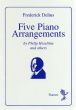 Delius Five Piano Arrangements (arr. Phillip Heseltine and Eric Fenby)