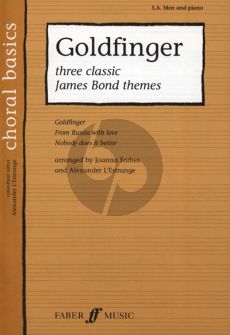 Album Goldfinger - 3 Classic James Bond Themes for SA-Men-Piano (arr. Joanna Forbes and Alexander L'Estrange)