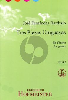 Bardesio 3 Piezas Uruguayas Gitarre