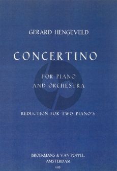 Hengeveld Concertino Piano and Orchestra