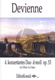 Devienne Konzertantes Duo d-moll Op. 53 No. 4 2 Floten