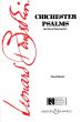 Bernstein Chichester Psalms (Boy Solo-Mixed [or Male] Choir- Orchestra) Vocal Score (Hebrew Translation)