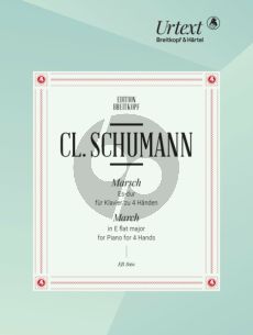 Clara Schumann March in E flat major Piano 4 Hands