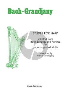 Bach Etudes after Bach Op.45 Harp (transcr. Marcel Grandjany)