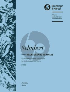 Schubert Nachtgesang im Walde D.913[Op. post. 139]