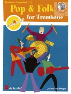 Dungen Pop & Folk for Trombone [Euphonium] [TC/BC] (Bk-Cd)