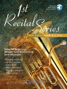 First Recital Series for Euphonium (TC/BC) (Book with Audio online) (James Curnow)