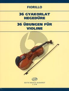 Fiorillo 36 Studies Violin (Caprices) (36 Ubungen fur Violine)