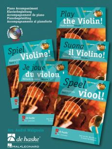 Speel Viool Vol.1 (Pianobegeleiding bij de liedjes) (Bk-Cd) (arr. R.Kernen)