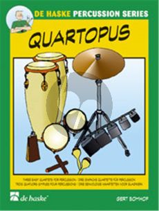 Bomhof Quartopus 3 Easy Quartets for Percussion Quartet