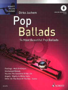 Album Pop Ballads (16 Most Beautiful Pop Ballads) (Flute-Piano) (Bk-Online Download) (edited by Dirko Juchem)