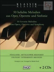 Klassik: 50 Beliebte Melodien aus Oper-Operette und Sinfonie (Bk- 2 CD's)