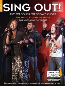 Sing Out! 5 Pop Songs of Today's Choirs Vol.5 (SAT-Piano)