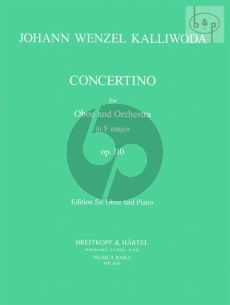 Kalliwoda Concertino F-major Op.110 Oboe and Orchestra (piano reduction) (edited by Han de Vries)