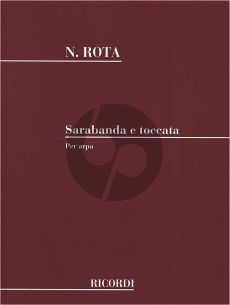 Rota Sarabande e Toccata Harp