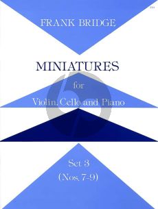 Bridge Miniature Trios Set 3 Violin-Cello and Piano (No.7 - 9)