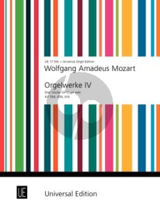 Mozart Orgelwerke Vol.4 (3 Stucke KV 594, 608 und 616)