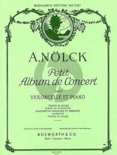 Nolck Petit Album de Concert Violoncello-Piano