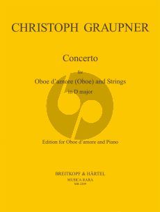 Graupner Concerto D-major Oboe d'amore-Strings (piano red.)