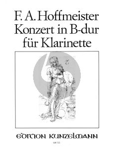 Hoffmeister Concerto B-flat Clarinet and Orchestra (piano reduction) (Gyorgy Balassa)