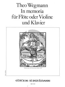 Wegmann In Memoria Paul Forster Flöte oder Violine und Klavier