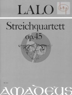 Quartet E-flat major Op.45 (revision of the Quartet Op.19