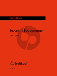 Baur Incontri / Begegnungen Altlblockflöte und Klavier