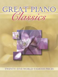 Album Great Piano Classics 25 World-Famous Pieces