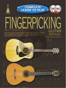 Duncan Complete Learn to Play Fingerpicking Guitar Manual Book with 2 Cd's (Beginner to Professional level)