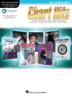 Chart Hits: Instrumental Play-Along Clarinet (Book-Audio)